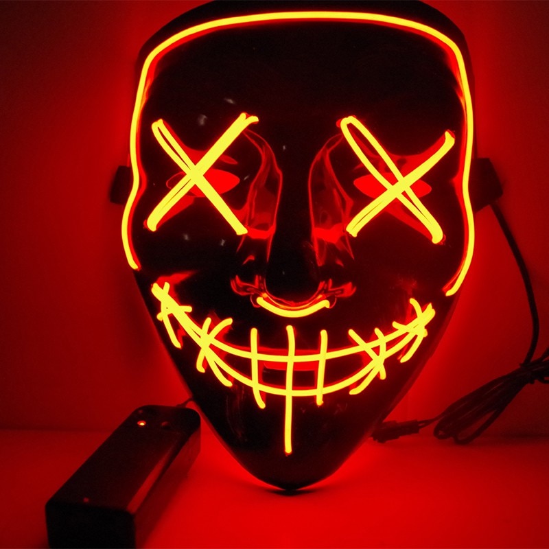 Masque LED Halloween - Glowing Mask LED | IONIQ SHOP - iONiQ SHOP