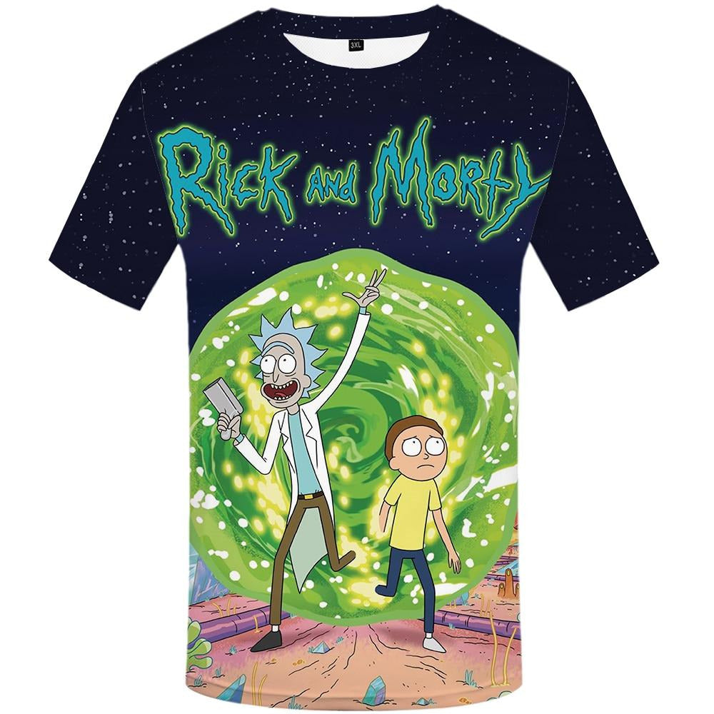 T-Shirt Rick & Morty - iONiQ SHOP