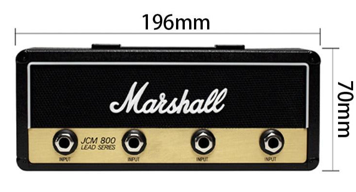 Marshall Porte Clef Mural Jack Rack JCM800 pour guitare avec 4 prises de  guitare