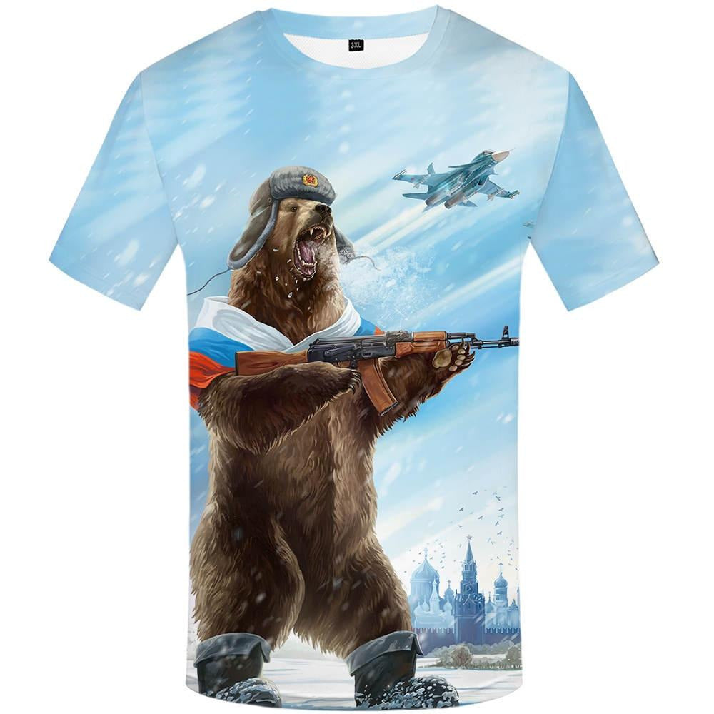 T-Shirt Russe Kalash - iONiQ SHOP