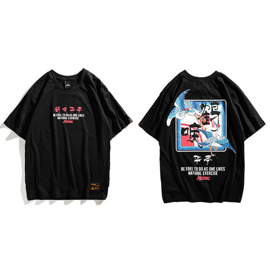 Street Wear T-Shirt Birdy | Japan Urban Wear - iONiQ SHOP