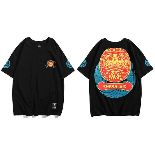 Street Wear T-Shirt Tumbler Lucky | Japan Urban Wear - iONiQ SHOP