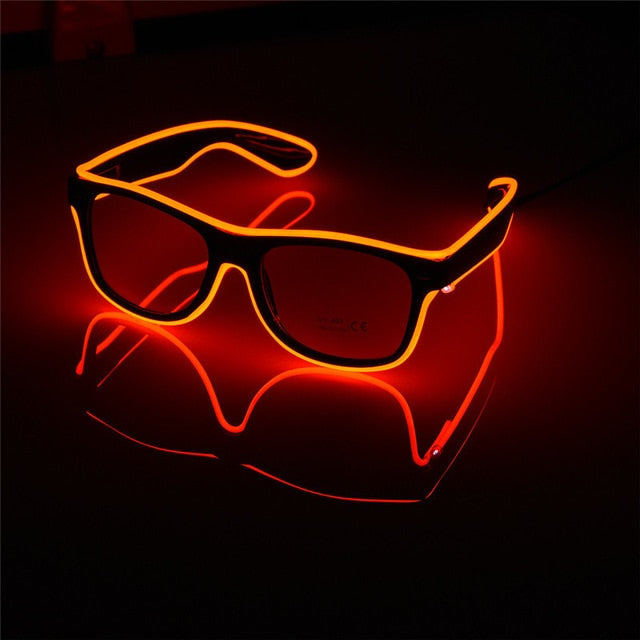 Lunettes LED Lumineuse - Glowing Neon Glasses - iONiQ SHOP