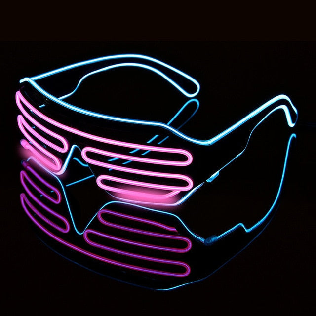Lunettes LED Lumineuses - Glowing Neon Glasses - iONiQ SHOP