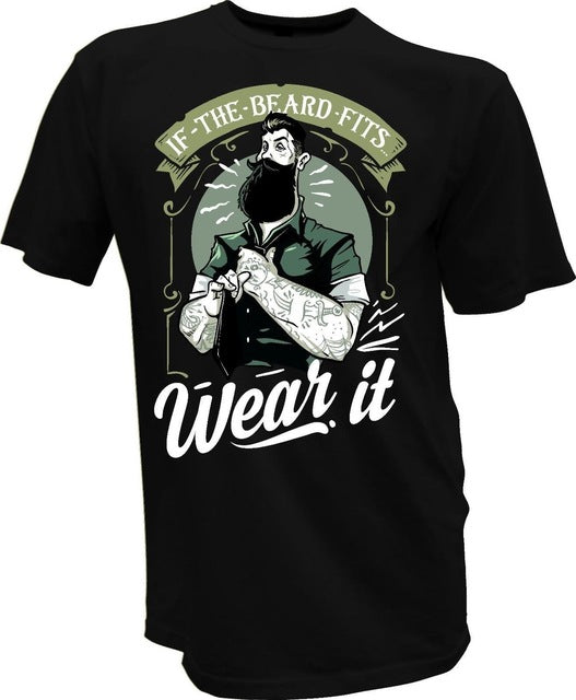 T-Shirt Beard Skull Barbershop - iONiQ SHOP