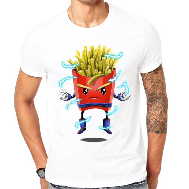 T-Shirt Super Saiyan French Fries - iONiQ SHOP