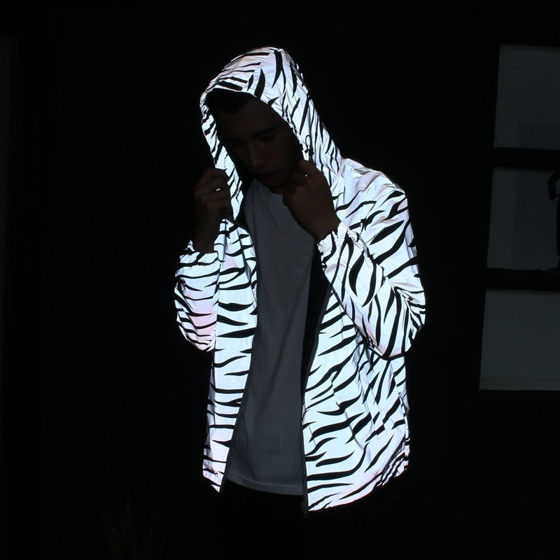 Street Wear Glowing Jacket - Veste Reflechissante | Japan Urban Wear - iONiQ SHOP