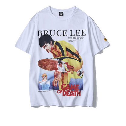 T-Shirt Bruce Lee blanc