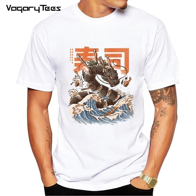 T-Shirt Great Sushi Dragon - iONiQ SHOP