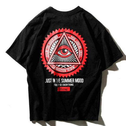 Street Wear T-Shirt Illuminati | Japan Urban Wear