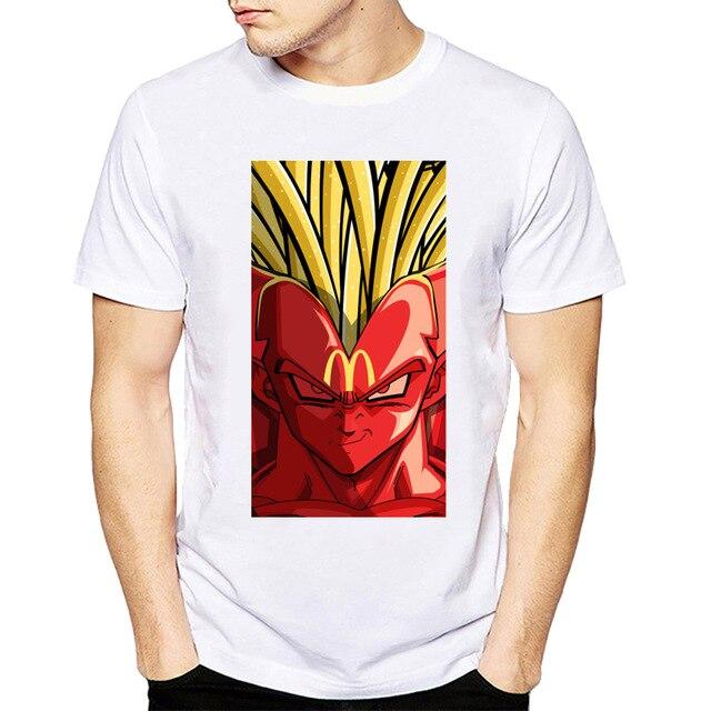 T-Shirt Dragon Ball McDonald's Vegeta