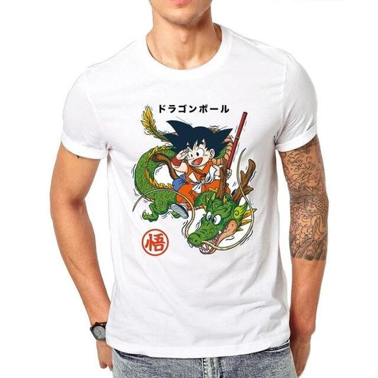 T-Shirt Dragon Ball Shenron et Goku