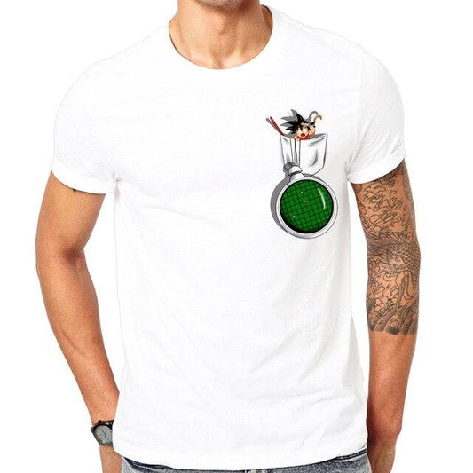 T-Shirt Pocket Radar Dragon Ball